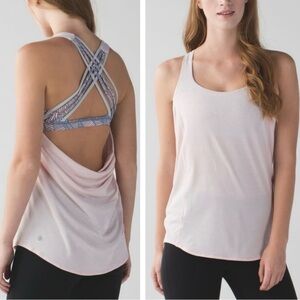 Lululemon Wild Tank Blush Quartz / Banana Leaf Blush Quartz / Silver Spoon
